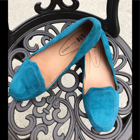 🌸🌈🍀ALLI Marie Suede Flats - Picture 11 of 12